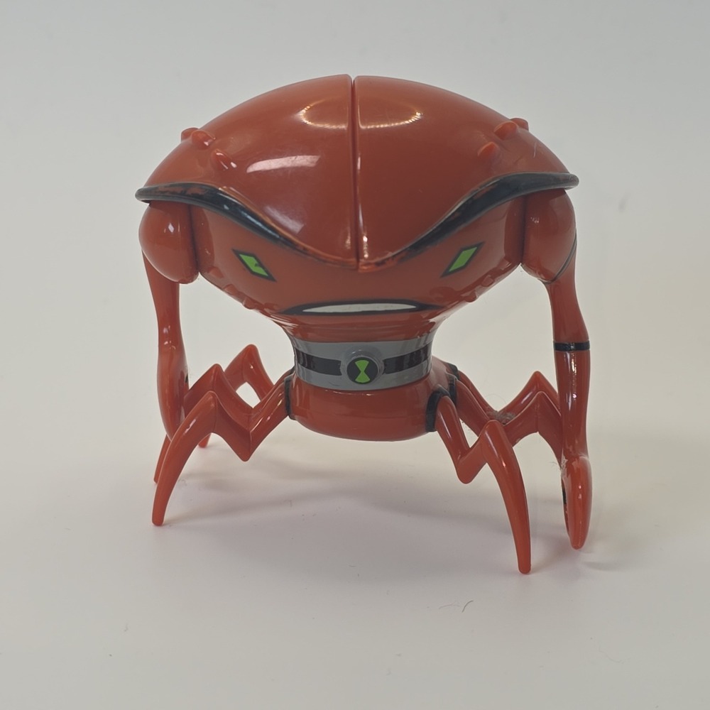Ben 10 Alien Force Brainstorm Action Figure Bandai Orange 2008 Cartoon Network